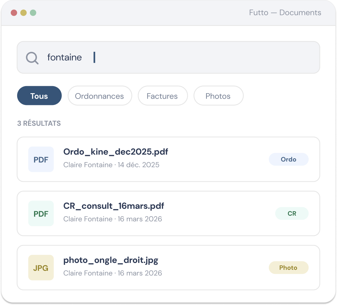 Futto, logiciel de pédicure podologue en ligne